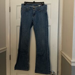 X2 Women's Flare Jeans in Denim Blue